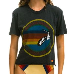 Aviator Nation - Boyfriend Tee - Charcoal